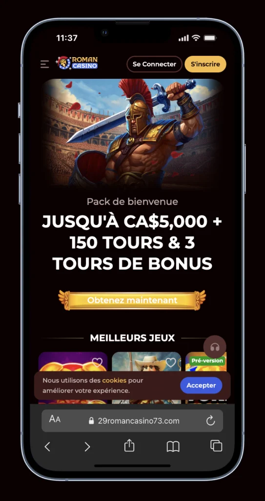 roman casino application